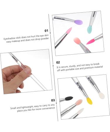 NOLITOY 10pcs Eye Shadow Brush Makeup Brush Facial Scrubber Face Wand Eyeshadow Applicator Miss Big Sequins - Buy Online on GoSupps.com