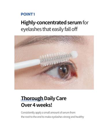 Farmstay Collagen Eyelash Serum - Highly-concentrated serum for eyelashes Lash Growth Enhancer for Longer Thicker Stronger Lashes Nourishing Strengthening K-Beauty 0.35 fl. oz - Buy Online on GoSupps.com