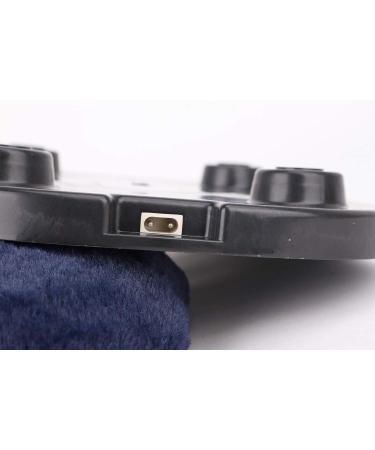 Buy Electric Foot Warmer Cushion | Heated Pads & Massager for Winter | Perfect Xmas Gift - Blue - Buy Online on GoSupps.com