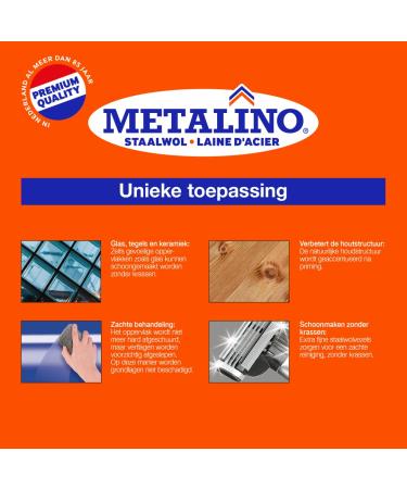 Buy Metalino Steel Wool Grade 2 | 200G Medium - International Shipping Available - Buy Online on GoSupps.com