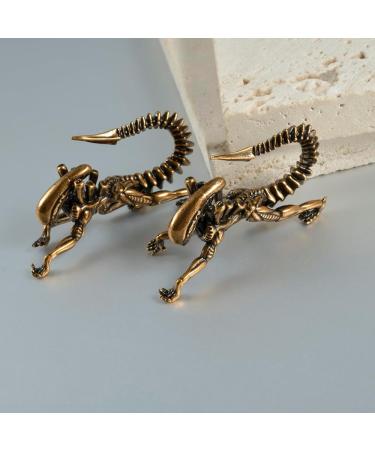 Buy 4MM Gold Heteroideus Animal Ear Weights - International Shipping Available - Buy Online on GoSupps.com