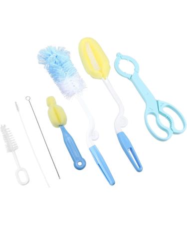 ToddMomy 49-Piece Brushed Pacifier & Bottle Cleaning Set | Infant Milk Lip Cleaner Nozzle & Tongs | Color-Sorted | Perfect for Household Use - Buy Online on GoSupps.com
