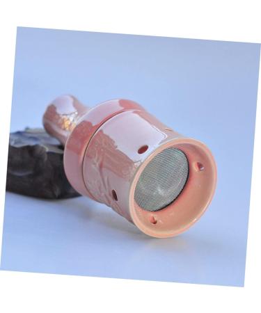 FRCOLOR Peach Blossom Moxibustion Ceramic Bottle | Roller & Pot for Body Circulation - International Shipping Available - Buy Online on GoSupps.com