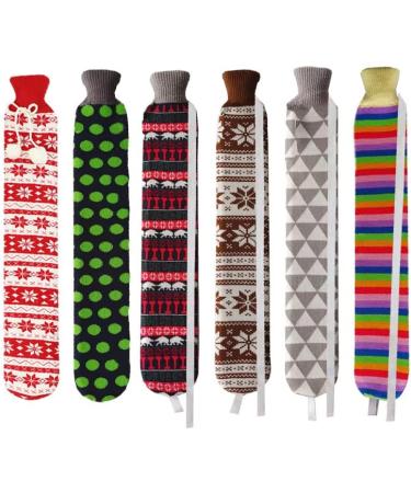 MYAMIA 52cm Hot Water Bag - 1L Large Portable Rubber Bag with Handbag Cover for Waist & Neck | Ideal for International Shipping - Buy Online on GoSupps.com