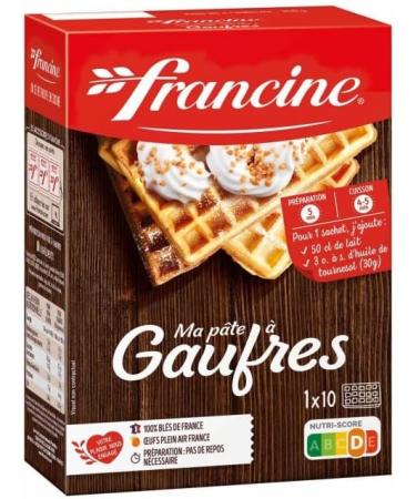 FRANCINE - Pr paration Pour Gauffres 350G - Lot De 4 - Buy Online on GoSupps.com