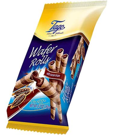 Tago Wafer Rolls Mixed Variety Packs - Cocoa Vanilla Nut & Coconut Cream 150g - Buy Online on GoSupps.com