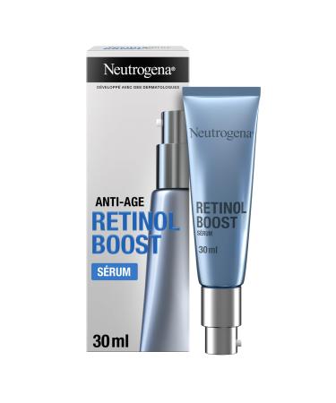 Neutrogena | Retinol Boost Anti-Aging Serum (30 ml Pump Bottle) Facial Treatment to Fight Visible Signs of Aging Retinol Serum for All Skin Types
