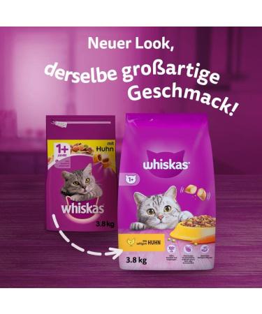 Whiskas Chicken Nuggets for Cats - 3.8 kg | Premium Cat Food - International Shipping Available - Buy Online on GoSupps.com