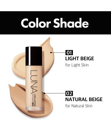 AEKYUNG LUNA Long Lasting Sunscreen Concealer | Full Coverage for Dark Circles and Spots | SPF 34 | Korean Makeup - Light Beige 1.4 fl.oz - Buy Online on GoSupps.com