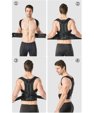 Back Brace Lumbar Support Full Back Support Belt Posture Corrector Waist Back Brace Vest Lumbar Decompression Belt Waist Belt(G X-Small) X-Small G - Buy Online on GoSupps.com