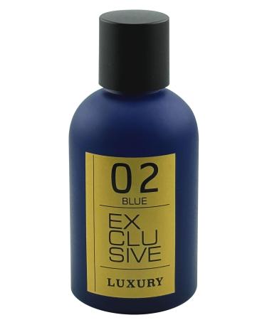 Maison d'Orient EXCLUSIVE 02 BLUE by LUXURY COLLECTION - Aromatic-Woody Men's Fragrance with Amber and Musk Notes 100 ML EDP