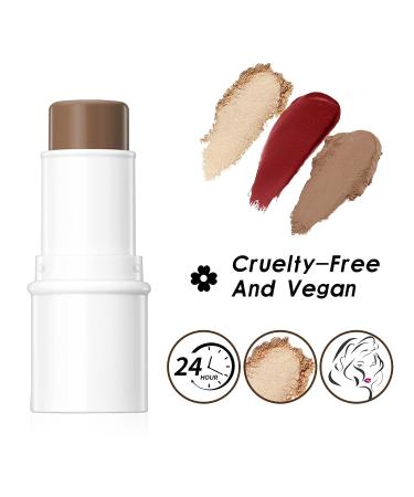 Yeweian Contour Stick 3D Wonder Stick Face Concealer Bronzer Shading Foundation Cream (03 Contour Stick) - Buy Online on GoSupps.com
