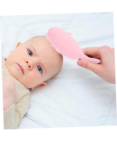 FRCOLOR 4pcs Silicone Baby Shampoo Brushes | Toddler Body Cleaning Brush Set for Exfoliating & Hair Cleaning | Baby Bath Tools - Buy Online on GoSupps.com