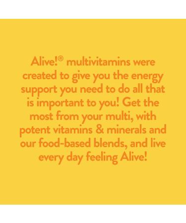 Nature's Way Alive! Daily Energy Multivitamin 60 Tablets - Boost Your Wellness - Buy Online on GoSupps.com