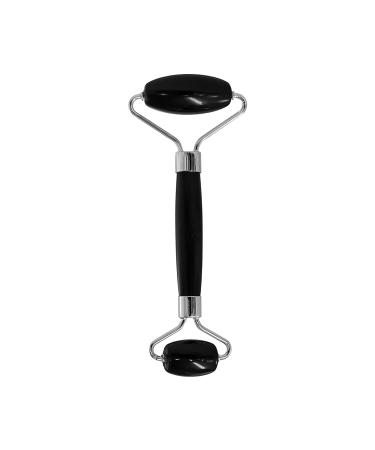 Daily Concepts Daily Facial Roller with Two Stone Heads: Small Stone for Under Eye Area, Large Stone for Entire Face - Jade, Rose Quartz, Obsidian, Amethyst, Opal (Obsidian) - Buy Online on GoSupps.com