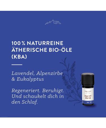 Allg uQuelle Organic Fragrance Blend for Night Rest - Natural Relaxation & Sleep Aid - Buy Online on GoSupps.com