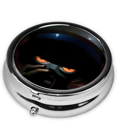 Future Astronauts Round Pill Box - 3 Compartment Travel Organizer for Convenient Pill Storage - Buy Online on GoSupps.com