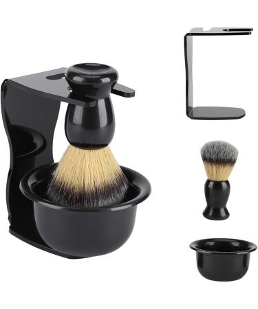 Tyenaza 3pcs Shaving Set for Men | Hair Shaving Brush Stand & Bowl | Perfect Father's Day & Birthday Gift - Buy Online on GoSupps.com