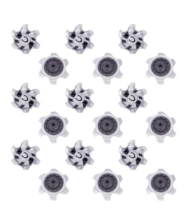 Fencelly 18pcs Golf Shoe Spikes Universal Rubber Spikes Replacement Cleats for Golf Shoes - Buy Online on GoSupps.com