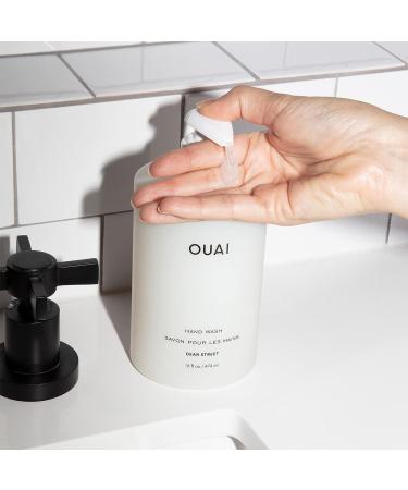 OUAI Exfoliating Hand Wash - 16 Fl Oz (Pack of 1) | Cleanses, Moisturizes, and Leaves Your Hands Smelling Amazing - Buy Online on GoSupps.com