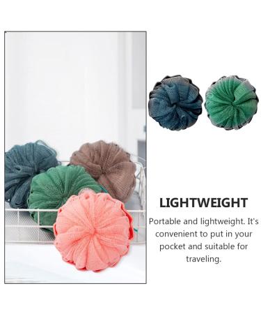 2pcs Pumpkin Bath Balls | Exfoliating Sponge & Scrubber | Mens Loofah for Shower | Bathroom Supplies - Buy Online on GoSupps.com