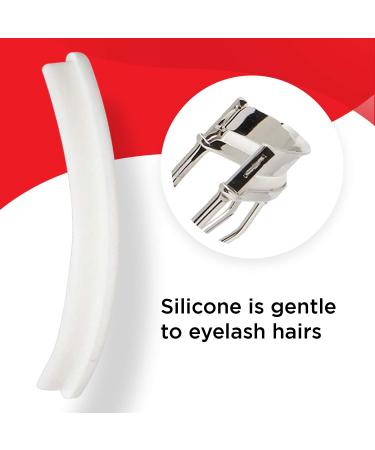 Seki Edge Eyelash Curler Replacement Pads - Pack of 4 Silicone Refill Pads for Perfect Curling - Made in Japan - Buy Online on GoSupps.com