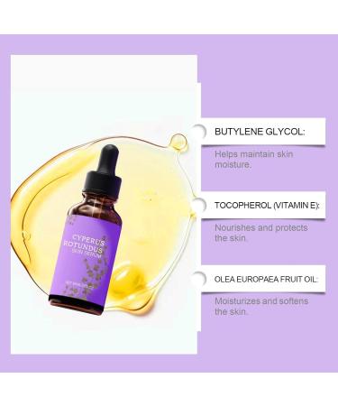 S rum Sur La Peau Du Rotonde 60 Ml D'huile De Cyperus Rotundus Pour L' pilation Une Solution D' pilation Efficace De L'huile De Cyberglow Douce Naturelle (2) - Buy Online on GoSupps.com