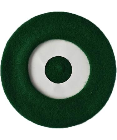 JOYHY Women's Dark Green French Style Beret Beanie Hat - Solid Color Classic Design - Buy Online on GoSupps.com