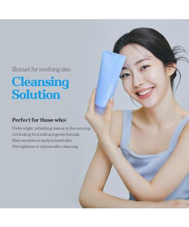 illumiel Mild Clear Cleansing Foam for Facial Cleansing with caulerpa lentillifera extract & Potassium Vegan & Korean Skincare 5.07 fl. oz. - Buy Online on GoSupps.com