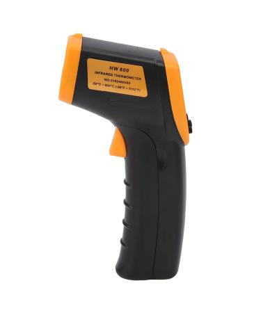HW600 Non Contact Thermometer ABS Plastic for Cooking Automobile Maintenance HVAC Fire Protection Electrical Engineering and Other Hot(Yellow) - Buy Online on GoSupps.com