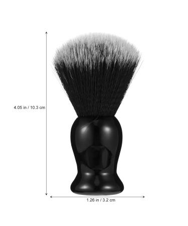 FRCOLOR 3pcs Foam Beard Brush Set - Badger Grooming Tools for Men - Wooden Handle Shave Brush & Salon Face Accessories - Buy Online on GoSupps.com
