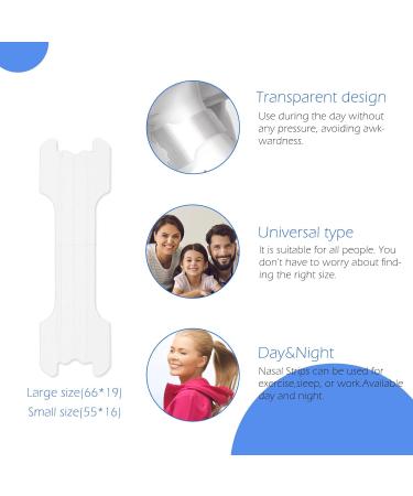Shop Upgraded Invisible Nasal Strips - Transparent Comfortable & Effective (100 Pack) - International Shipping Available - Buy Online on GoSupps.com