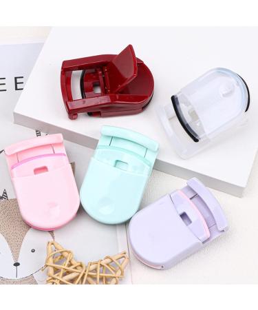 Pink Eyelash Curler with Silicone Pad - Perfect Curls in 5 Seconds | Portable Travel Makeup Tool & Best Gift for Women - Buy Online on GoSupps.com