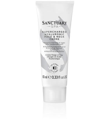 Sanctuary Spa Hyaluronic Face Cream Supercharged Hyaluronic Face and Neck Cr me Travel Size 10ml 10 ml (Pack of 1)