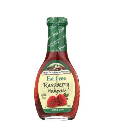 Maple Grove Farms Fat Free Salad Dressing, Raspberry Vinaigrette, 8 Ounce 8 Fl Oz (Pack of 1)
