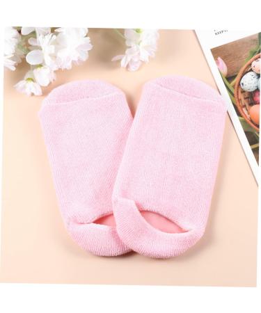 minkissy 4 Pairs Moisturizing Gloves Mitten hand moisturizing gloves cotton hand gloves moisturizing mittens kids overnight Spa Glove fingerless gloves gel gloves short boots dry hands Miss - Buy Online on GoSupps.com