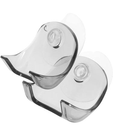 FRCOLOR 10 STK Shaver Holder - Bathroom Accessories Organizer Rack for Razors - Suction Cup Gray - 5.5x5cm - Ideal for Shower & Toilet - Buy Online on GoSupps.com