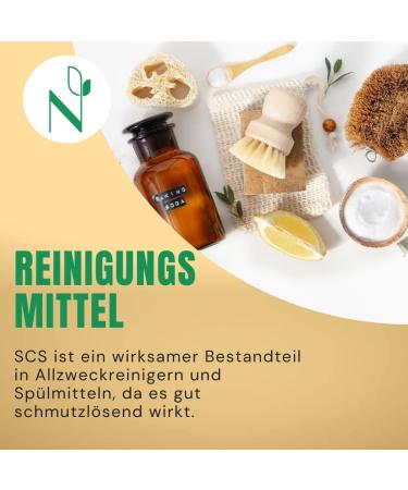 Nakobe Sodium Coconut Sulfate Beads 100g Mild Surfactant Coconut Oil for Solid Shampoo Shower Bars and Shampoo Sodium Cocosulphate - Buy Online on GoSupps.com