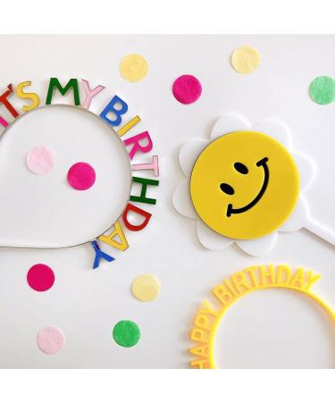 Elehere Black Birthday Sash Tiara Crown Headband Kit for Women and Girls - Summer Princess Party Decorations - Buy Online on GoSupps.com