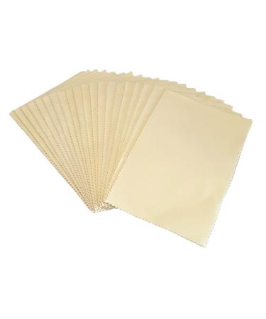 20 Sunshine Polishing Cloth for Sterling Silver, Gold, Brass and Copper Jewelry Polishing Cloth
