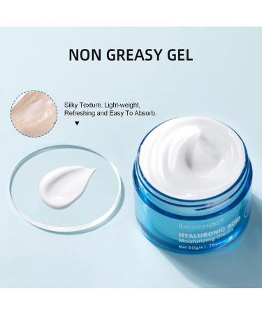 Hydro Boost Hyaluronic Acid Moisturizing Cream | Deep Hydration Face Moisturizer for Dry Skin | Lightweight Water Cream for Women - Buy Online on GoSupps.com