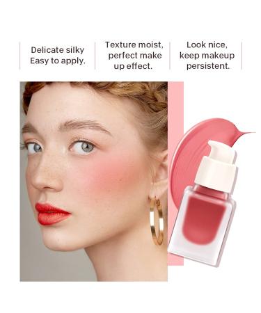SHEEYOON Love Me Silky Liquid Rouge - Delicate Moist Texture for Natural Cheek Color (06#Madly) | Easy Application | International Shipping - Buy Online on GoSupps.com