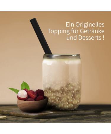 Ultimate Strawberry Bubble Tea Pearls - 490g Popping Boba | 100% Vegan & Gluten-Free | Delicious Fruit Beads for Bubble Tea - Buy Online on GoSupps.com