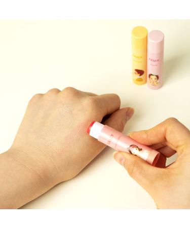 FASCY Lollipop Lip Balm - Premium Korean Beeswax & Shea Butter - Paraben-Free - Natural Soybean & Vitamin E - Strawberry - 0.13 oz - Buy Online on GoSupps.com