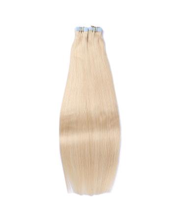 Premium #613 Clisure Light Blonde Tape In Hair Extensions - 60cm 100% Remy Real Hair 50 Tresses - Shop Now! - Buy Online on GoSupps.com