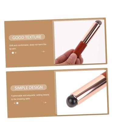 Silicone Lip Brush Applicator - Portable Lip Makeup Wand for Lipstick Lip Scrub & Lip Gloss - Perfect for Women - Buy Online on GoSupps.com