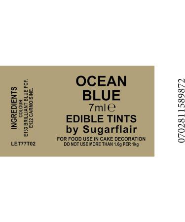 Sugarcraft Sugarflair Colour Blossom Tint Powder Dust Ocean Blue 7ml - Buy Online on GoSupps.com