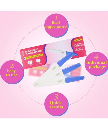 3 Pieces Fake Pregnancy Test - Prank Early Result for Hilarious Jokes | International Shipping - Buy Online on GoSupps.com