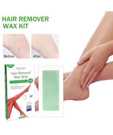 Bellv Hair Removal Wax Strips | 20 Durable & Error-Proof Strips for Face Armpits Arms & Legs - Unisex Hair Removal Solution - Buy Online on GoSupps.com