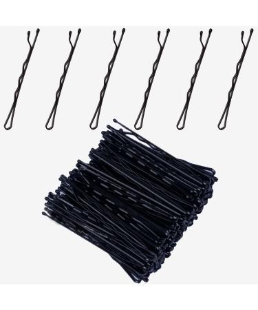 Hairpins Bobby pins Hairpins Metal Hair pin Girls Hair Accessories Bun Pins 50Pcs Ideal for all hair types (Straight-Black) - Buy Online on GoSupps.com